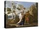 La fuite en Egypte-Nicolas Poussin-Premier Image Canvas