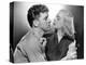 La furie du desert (Desert Fury) by Lewis Allen with Lizabeth Scott and Burt Lancaster, 1947 (b/w p-null-Stretched Canvas