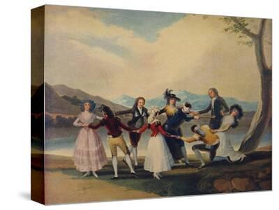 La Gallina Ciega', (Blind Man's Buff), 1788, (c1934)' Giclee Print -  Francisco Goya | Art.com