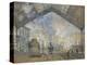 La gare Saint-Lazare-Claude Monet-Premier Image Canvas