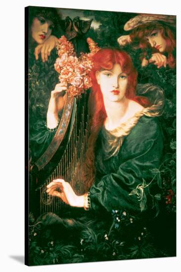 La Ghirlandata-Dante Gabriel Rossetti-Stretched Canvas