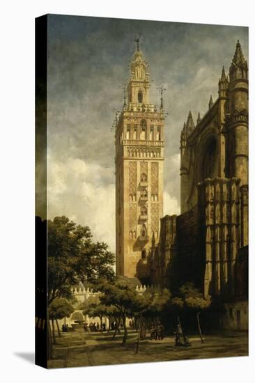 La Giralda de Seville-Adrien Dauzats-Premier Image Canvas