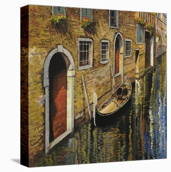 La Gondola Sul Canale-Guido Borelli-Premier Image Canvas