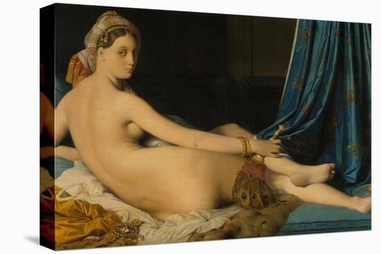 La Grande Odalisque, 1814-Jean-Auguste-Dominique Ingres-Premier Image Canvas