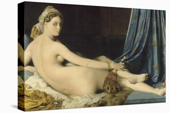 La Grande Odalisque-Jean-Auguste-Dominique Ingres-Premier Image Canvas
