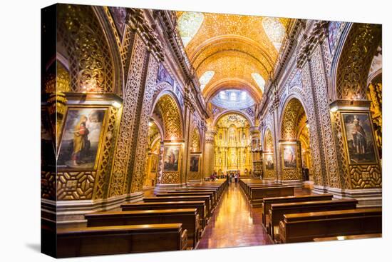 La Iglesia De La Compania De Jesus, City of Quito, Ecuador, South America-Matthew Williams-Ellis-Premier Image Canvas