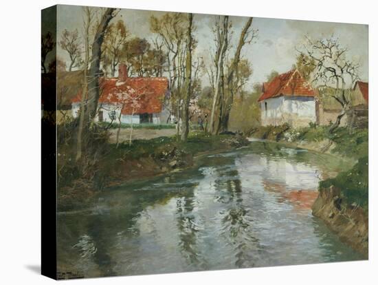 La Laita a Quimperle-Fritz Thaulow-Premier Image Canvas