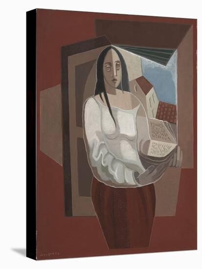 La Liseuse, 1926-Juan Gris-Premier Image Canvas