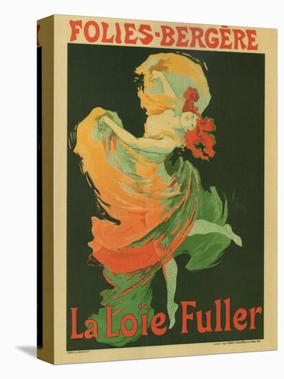 La Loie Fuller-Jules Chéret-Stretched Canvas