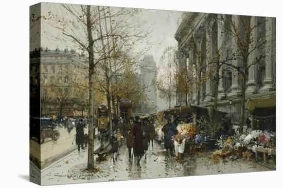 La Madelaine, Paris-Eugene Galien-Laloue-Premier Image Canvas