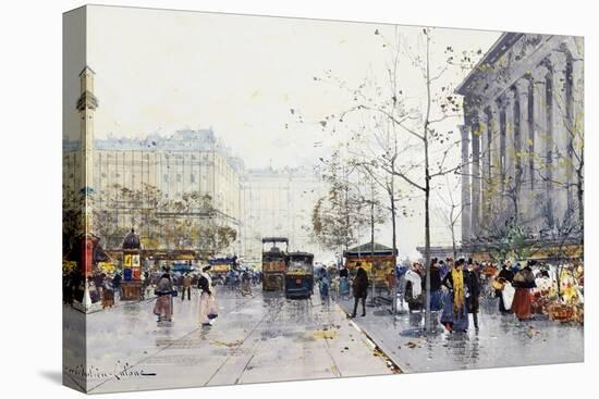 La Madeleine, Paris-Eugene Galien-Laloue-Premier Image Canvas