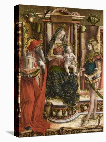 La Madonna Della Rondine (The Madonna of the Swallo), after 1490-Carlo Crivelli-Premier Image Canvas