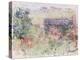 La Maison a Travers Les Roses, circa 1925-26-Claude Monet-Premier Image Canvas