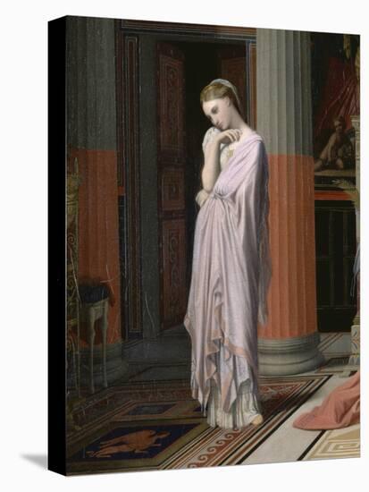La maladie d'Antiochus ou Antiochus et Stratonice-Jean-Auguste-Dominique Ingres-Premier Image Canvas