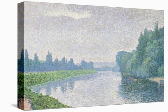 La Marne à l'aube-Albert Dubois-Pillet-Premier Image Canvas