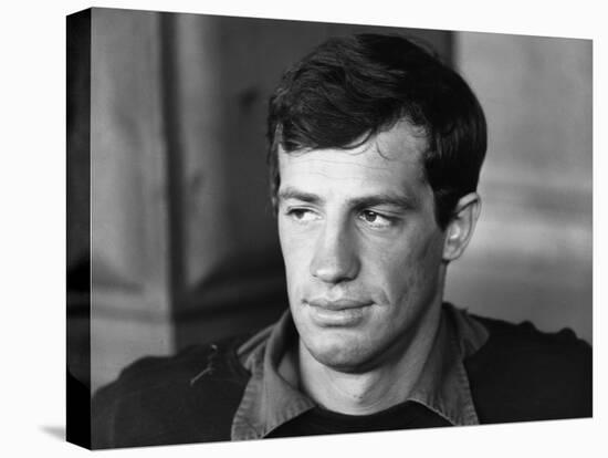 La Mer a boire MARE MATTO by RenatoCastellani with Jean-paul Belmondo, 1963 (b/w photo)-null-Stretched Canvas