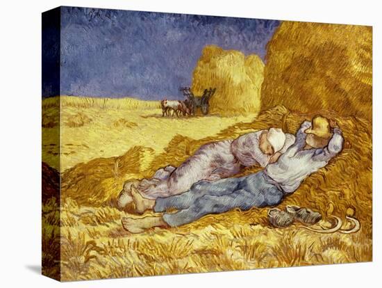 La Méridienne Ou La Sieste, Siesta at Noon, after 1866 Pastel Drawing by Millet, 1890-Vincent van Gogh-Premier Image Canvas