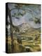 La montagne Sainte Victoire-Paul Cézanne-Premier Image Canvas