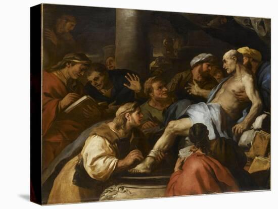 La Mort de Sénèque-Luca Giordano-Premier Image Canvas