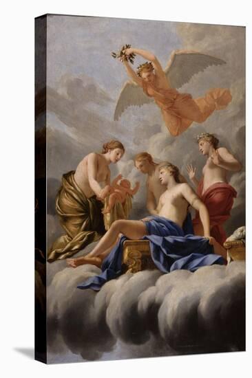 La Naissance de l'Amour-Eustache Le Sueur-Premier Image Canvas