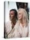 La Nuit by l'iguane THE NIGHT OF THE IGUANA by John Huston with Richard Burton and Sue Lyon, 1964 (-null-Stretched Canvas