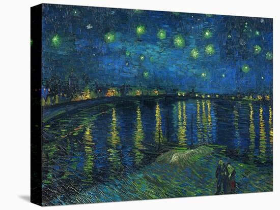 La nuit etoilee-Starry night, Arles 1888 Canvas R. F. 1975-19.-Vincent van Gogh-Premier Image Canvas