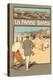 La Panne-Bains, Tennis on Beach-null-Stretched Canvas