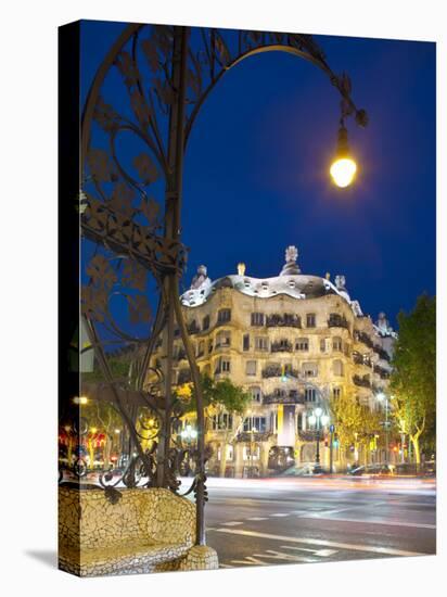 La Pedrera (Casa Mila) by Gaudi, Barcelona, Spain-Jon Arnold-Premier Image Canvas