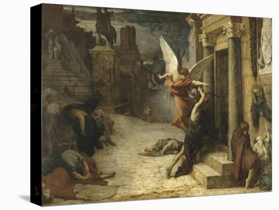 La Peste à Rome-Jules Elie Delaunay-Premier Image Canvas