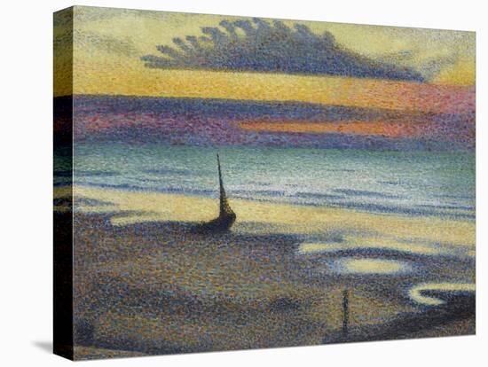 La Plage à Heist-Georges Lemmen-Premier Image Canvas