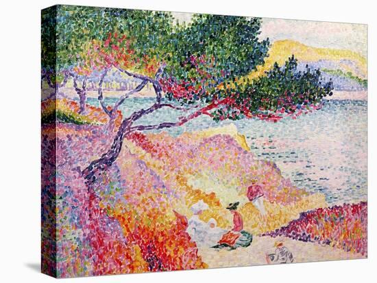 La Plage de Saint-Clair, 1906-07-Henri Edmond Cross-Premier Image Canvas