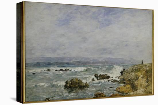 La Pointe De L'Ilette, Antibes, 1893-Eugene Louis Boudin-Premier Image Canvas