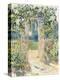 La Porte du Jardin, Vetheuil, 1881-Claude Monet-Premier Image Canvas