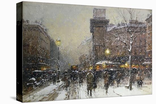 La Porte St. Martin, Paris-Eugene Galien-Laloue-Premier Image Canvas