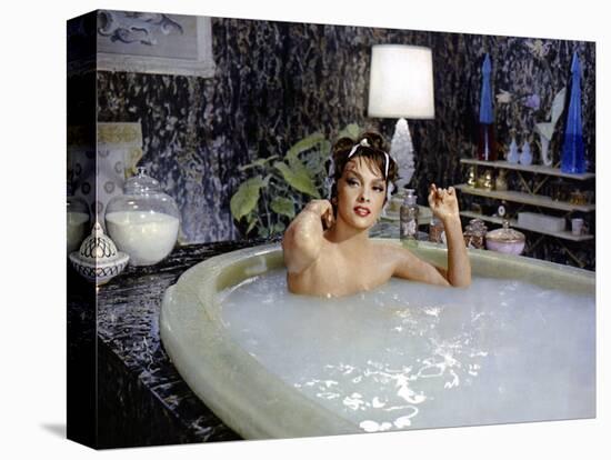 La proie des vautours NEVER SO FEW by JohnSturges with Gina Lollobrigida, 1959 (photo)-null-Stretched Canvas