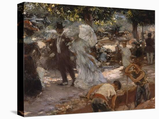 La Promenade-Gaston De Latouche-Premier Image Canvas