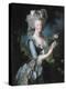 La reine Marie-Antoinette dit "à la Rose" (1755-1793)-Elisabeth Louise Vigée-LeBrun-Premier Image Canvas
