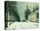 La Route De Louveciennes, Hiver, 1874-Alfred Sisley-Premier Image Canvas