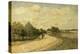 La Route de Mantes-Alfred Sisley-Premier Image Canvas