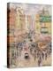 La Rue De Clignancourt, 1925-Gustave Loiseau-Premier Image Canvas
