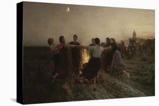 La Saint-Jean, 1875-Jules Breton-Premier Image Canvas