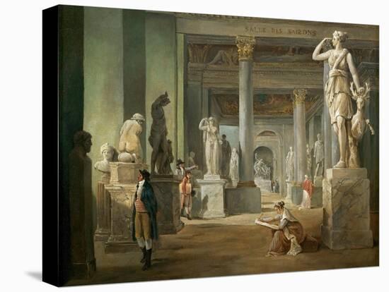 La Salle Des Saisons Au Louvre-Hubert Robert-Premier Image Canvas