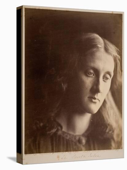 La Santa Julia, Portrait of Julia Prinsep Jackson, 1867-Julia Margaret Cameron-Premier Image Canvas