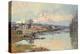 La Seine a Port Marly-Albert-Charles Lebourg-Premier Image Canvas