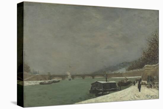 La Seine au pont d'Iéna. Temps de neige-Paul Gauguin-Premier Image Canvas