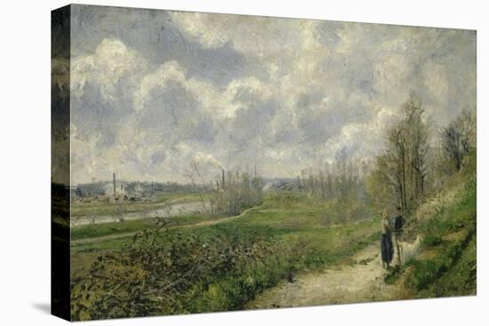 La Sente du Chou-Camille Pissarro-Premier Image Canvas