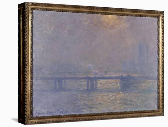 La Tamise à Charing-cross-Claude Monet-Premier Image Canvas