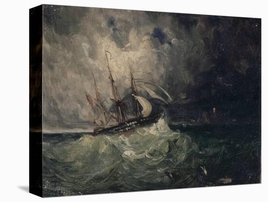 La tempête-Félix Ziem-Premier Image Canvas