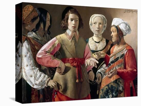 La Tour: Fortune Teller-Georges de La Tour-Premier Image Canvas