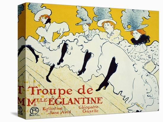 La Troupe De Mlle Églantine, 1896-Henri de Toulouse-Lautrec-Premier Image Canvas